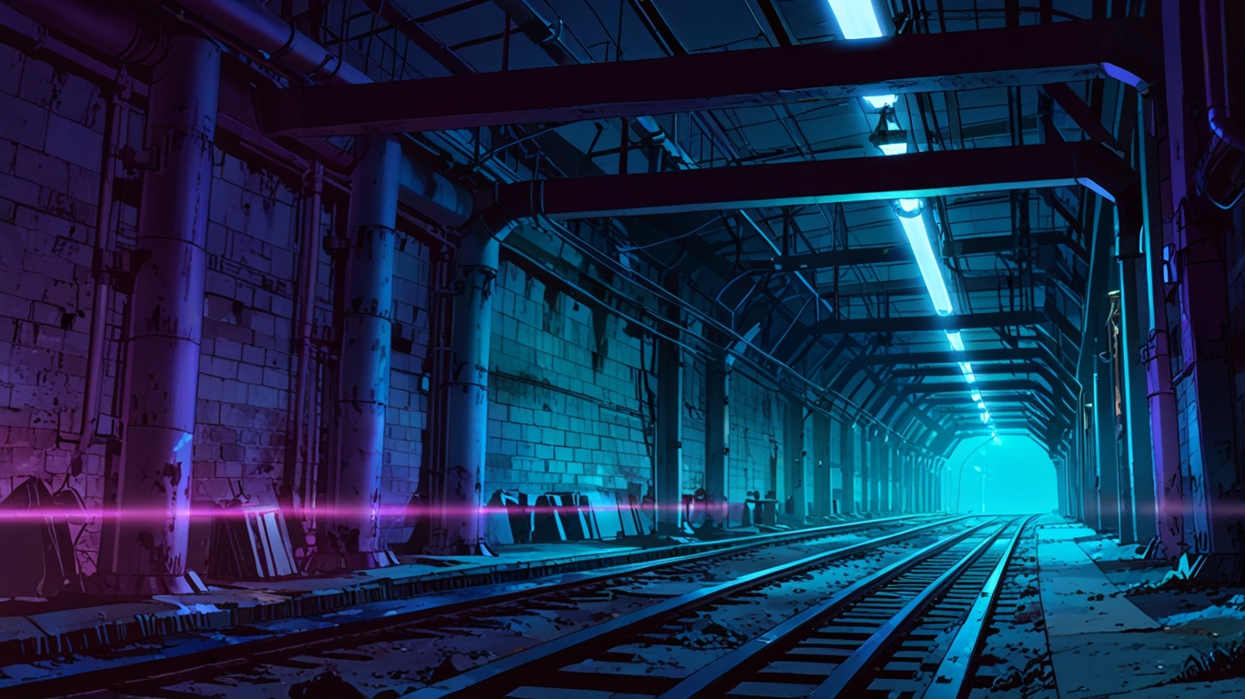 Dark tunnels beneath the city